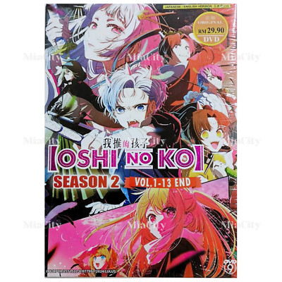 Anime DVD Oshi No Ko Season 1+2 (1-24End)  English dubbed