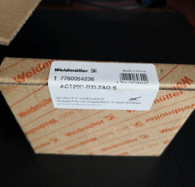 7760054236 ACT20P-RTI-2AO-S 1PCS NEW Weidmuller Isolator  ACT20P-RTI-2AO-S