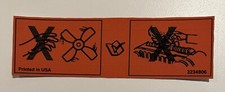 Cj Grand Wagoneer Fan Warning Decal Xj Mj Yj Tj Fsj For Jeep Reproduction Cj Grand Wagoneer Fan Warning Decal Xj Mj Yj Tj Fsj For Jeep Reproduction