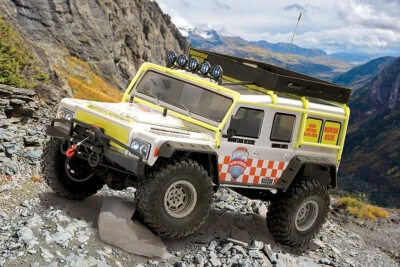FTX Kanyon MOUNTAIN RESCUE Land Rover Style 2-Gang + Winde 4x4 1:10XL FTX5563R