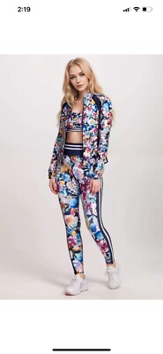 JOHNNY WAS $210 BEE ACTIVE LEGGING FALL DANCE  XL
