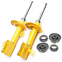 2X Sport-StoßDÄMpfer Gasdruck Vorne + Domlager - Opel Signum, Vectra C