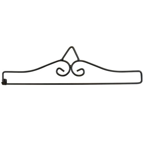 Garden Flag Wall Hanger Black White Garden Hanging Pole for Home Decor