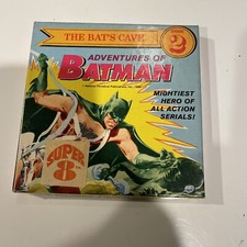Adventures of BATMAN The Bat's Cave Episode 2 8mm Home Movie Columbia B W