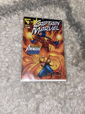 Captain Marvel #0 1999 [Wizard Supplement] Peter David Chriscross Marvel m