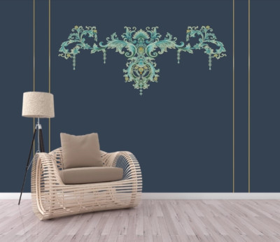 3D Europe Texture Wallpaper Wall Mural Removable Self-adhesive 748