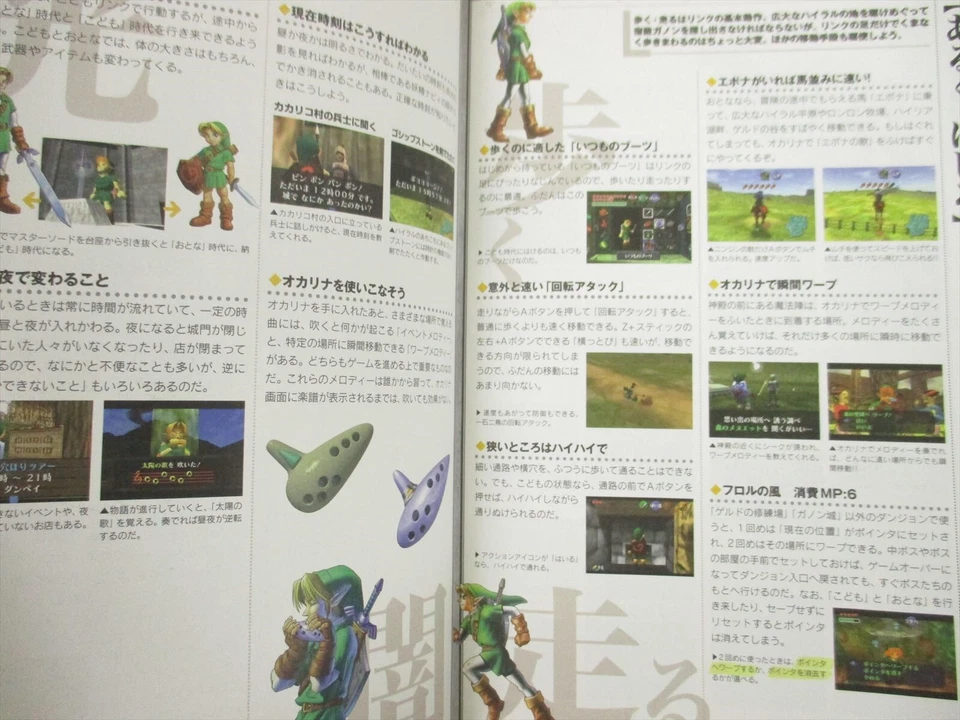 LEGEND OF ZELDA Ocarina of Time Nintendo Official Guide N64 Book 1998 Japan SG - Image 4 of 4