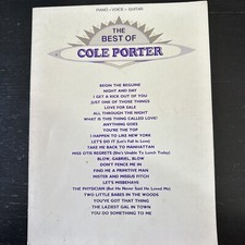 The Best Of Cole Porter. Songbook. Warner Brothers Publications