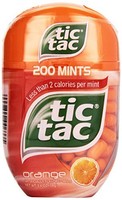 6 Pack Tic Tac Orange Bottle Pack 3.4 Oz 200 Mints Each on sale 6 Pack Tic Tac Orange Bottle Pack 3.4 Oz 200 Mints Each on sale