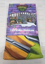 Teenage Mutant Ninja Turtles TMNT One Standard Pillowcase Reversible
