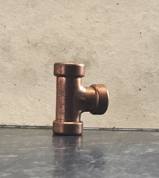 Pegler VSH Tectite Sprint Push-Fit Equal Tee 15mm 75556