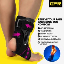 Ankle Brace Support Plantar Fasciitis Side Stabilizer Sprain Pain Relief