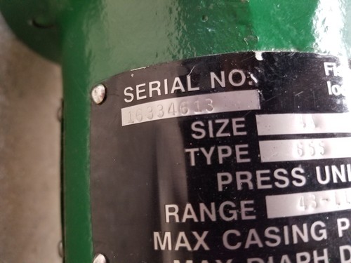 Fisher Controls Size 4A Type 655 Range: 43-119 Actuator - Picture 4 of 5