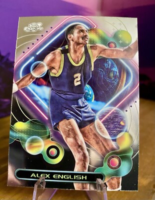 Topps Cosmic Chrome Alex English Denver Nuggets #37 - NEW