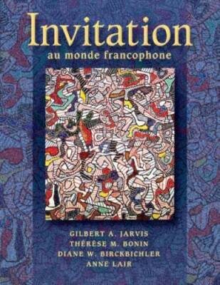 Invitation au monde francophone (with Audio CD) (World Languages) - GOOD