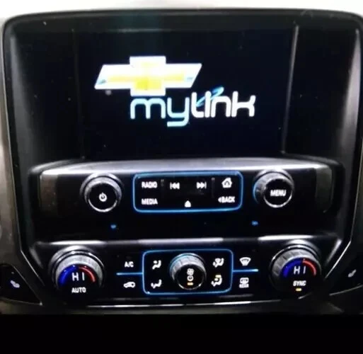 2015 2016 CHEVROLET SILVERADO 1500 2500 Radio Panel W/8" INCH SCREEN GENUINE OEM - Image 4 of 4