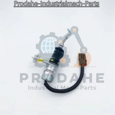 24V Fuel Shut Off Stop Solenoid For Mitsubishi Caterpillar Cummins Komatsu