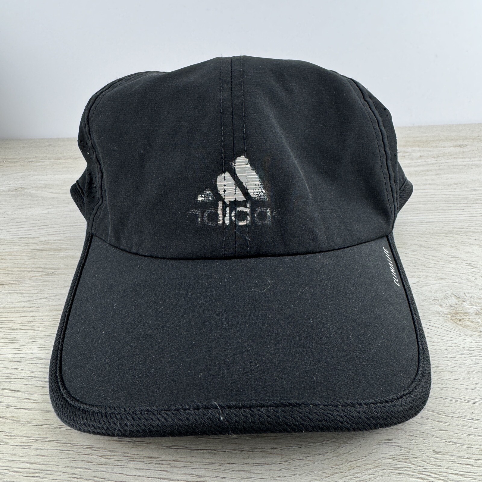 Black Adidas Patch Black Adjustable Hat Adult Siz… - image 2