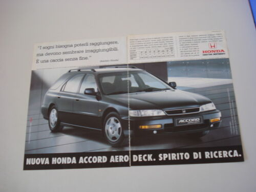 1996 Honda Accord Aerodeck Advertising - Picture 1 of 1