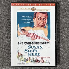 Susan Slept Here (DVD, 1954) Warner Archive, Debbie Reynolds, Dick Powell