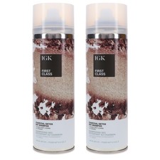 IGK First Class Charcoal Detox Dry Shampoo 6.3 oz 2 Pack