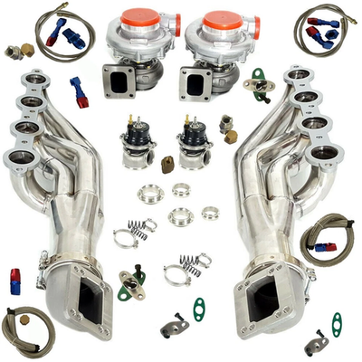 #ad T4 AR 80 81 TurbosManifoldElbowsOil Feed Line For LS1 LS2 LS3 LSX 5.7L 6.0L $1149.99
