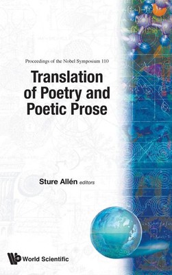 Allen Sture | TRANSLATION OF POETRY & POETIC PROSE | Buch | Englisch (1999)