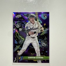 Griffin Conine 2025 Topps Chrome Cosmic #167 Purple Nebula Refractor  /150 RC