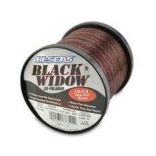 Hi-Seas Black Widow Co-Polymer Line, 3 Color Camouflage, 20 Pound Test, 1-Pound