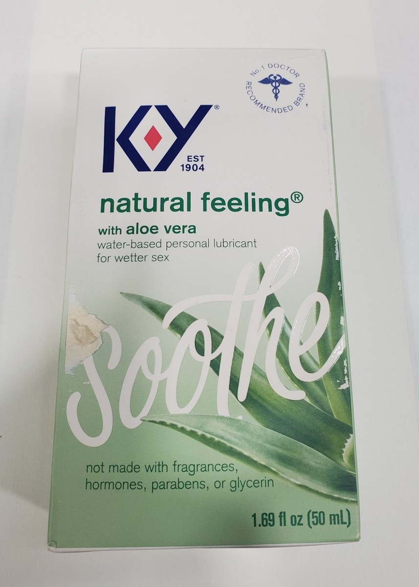 ky natural lubrication K-Y Lubricant KY NATURAL FEELING W/ HYALURONIC 2.5 FL OZ (2PK) main image 1