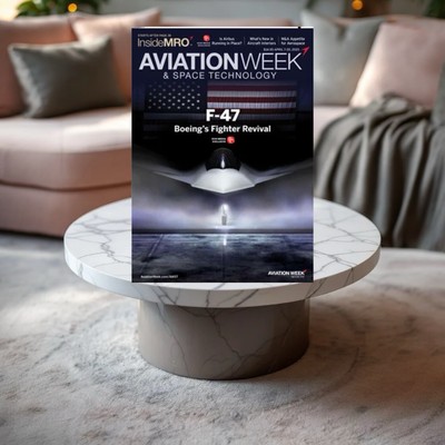 New Aviation Week & Space Technology Magazine F-47 BOEING FIGHTER  APRIL 2025