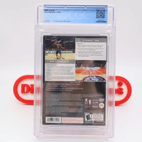 PS2 PlayStation 2 NBA LIVE 09 2009 TONY PARKER - CGC GRADED 9.2 A+ NEW & Sealed!