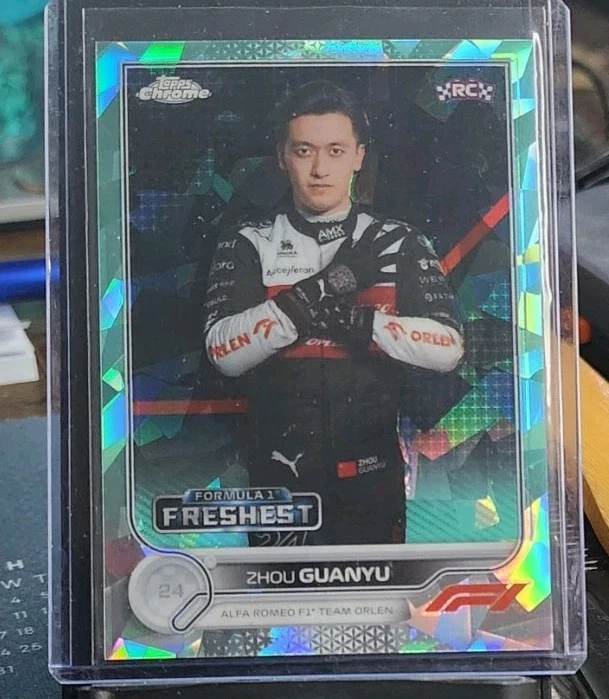 Zhou Guanyu Trading Cards for sale | eBay