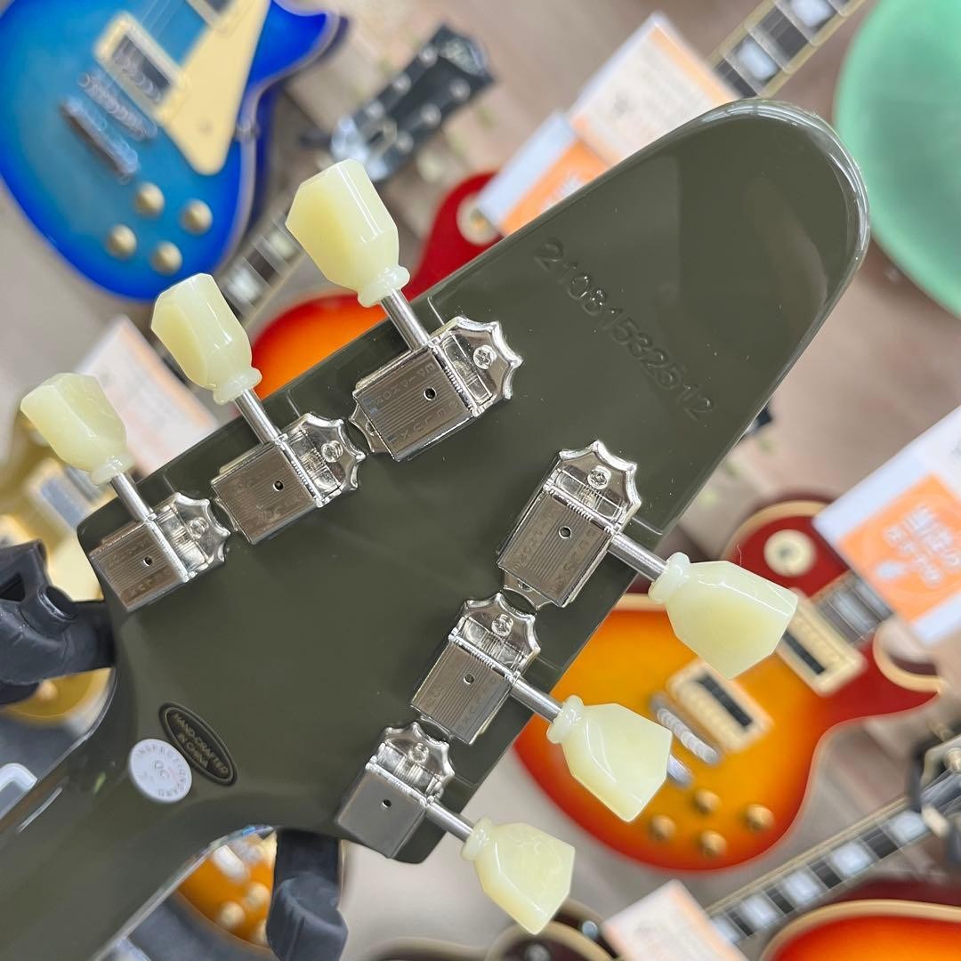 【11454】Epiphone Flying V Olive Green 11454】Epiphone Flying V Olive Green | eBay