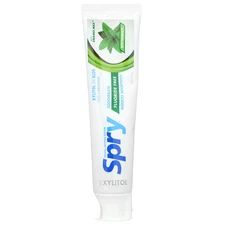 Natural Spry, Fluoride Free Toothpaste, Spearmint, 5 oz (141 g)