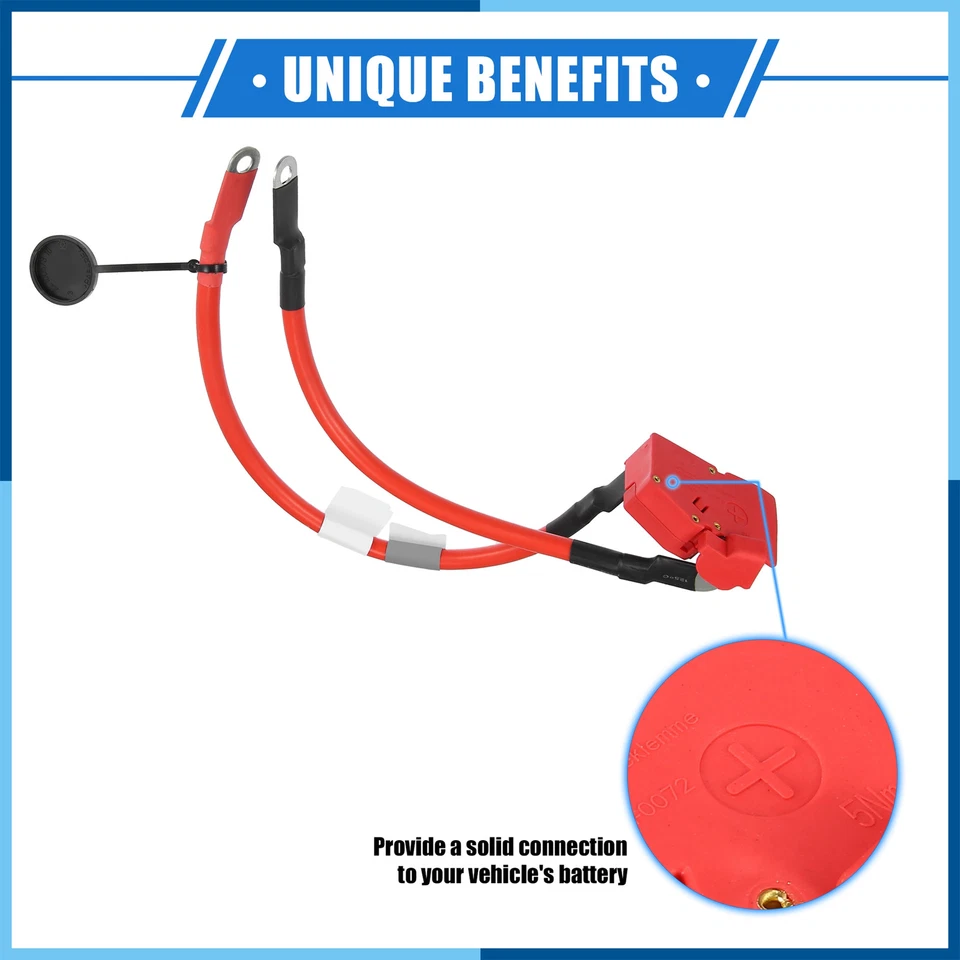 Cable terminal batería positivo coche 61129259425 para BMW 320i 328i 335i F30 Foto 3 de 4