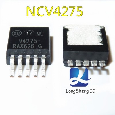 5PCS  NCV4275ADS50R4G IC REG LDO 5V D2PAK-5 NCV4275S50R4G 4275 NCV4275 new *rr