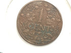 Lot of 2 - 1944 Curacao Netherlands 1 & 2 1/2 Cent Coins — photo 5