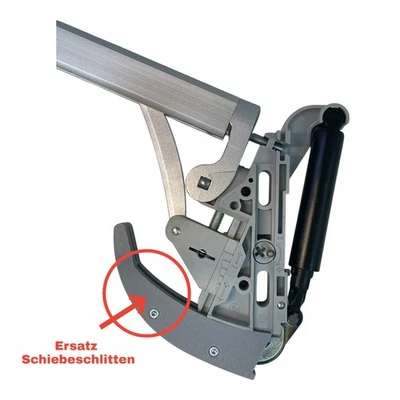 CS-SHOPPING Schiebeschlitten Ersatzteil für Huwil Beschlag passend für Senso Strato Verso 01