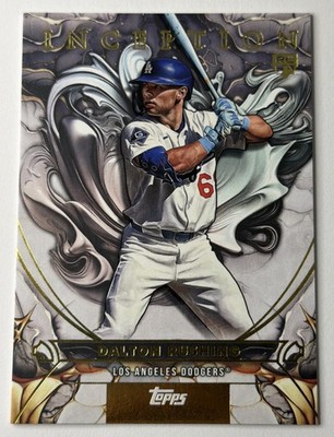 2025 Topps Inception Dalton Rushing #101 Rookie SP Los Angeles Dodgers