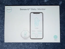 Sense-U Baby Movement Monitor, SU210, Tracks Rollover & Temperature, 0-18m