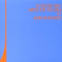 To Record Only Water for Ten Days von Frusciante,John | CD | Zustand sehr gut
