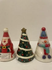 VINTAGE RUSS GLOWING MELODIES SET OF 3 SINGING CHRISTMAS CANDLES SEALED NEW