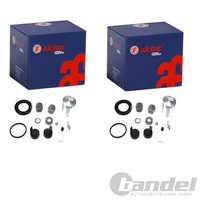 2X Autofren Bremssattel RAPARATUR-SATZ Hinten Passend FüR Audi Q2 Nissan