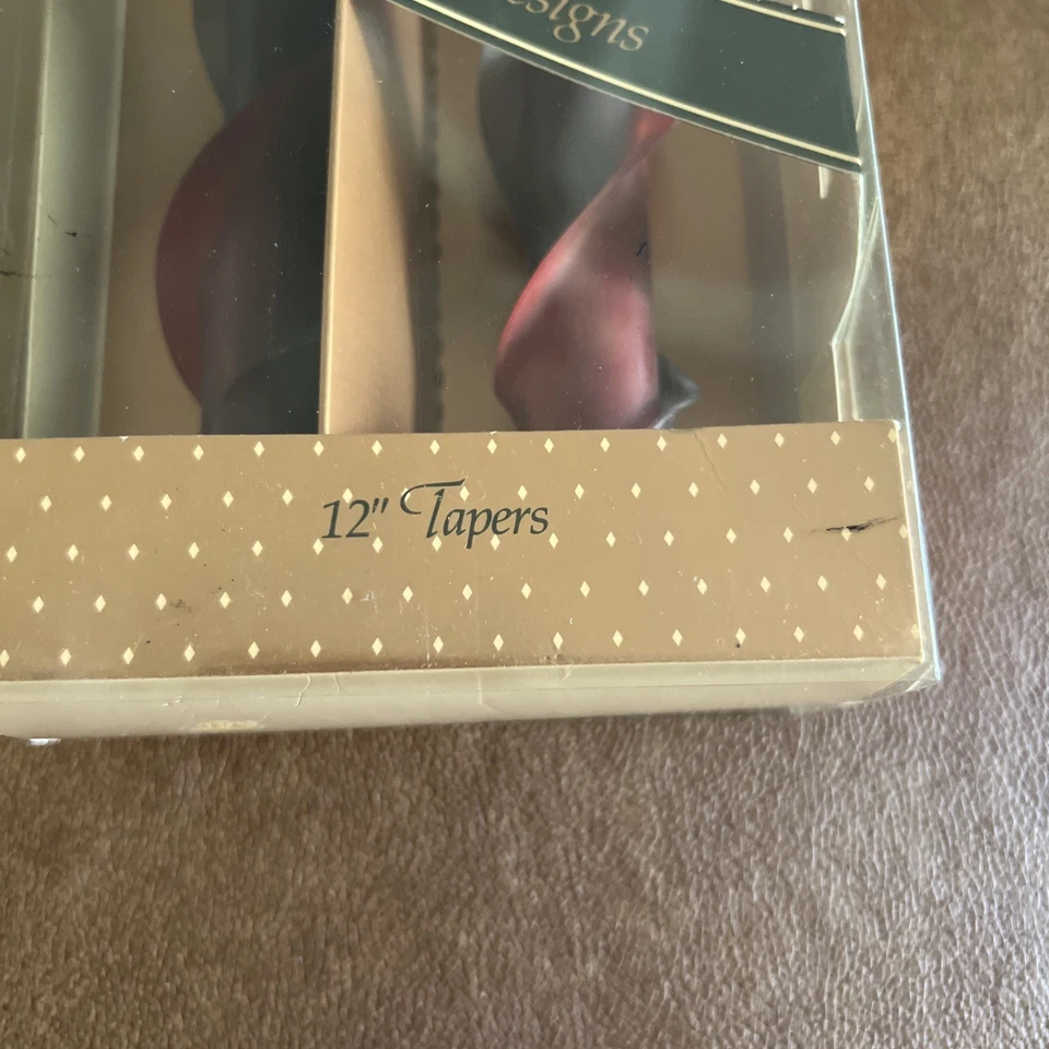 Beeswax Designs Candles 12" Swirled Taper In Box - Image 4 of 4