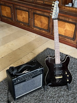 Harley Benton TE-40 Set mit HB-20R, Tasche & Ständer