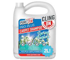 Pure Tek Pro Plus Carpet Cleaner Shampoo 2L - Carpet Stain Cleaning Solution 6.05 per litre