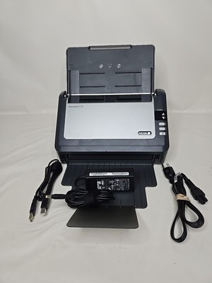 Xerox DocuMate 3125 Duplex Color USB Document Scanner w/ Adapter & Output Tray