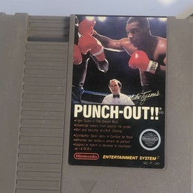 Mike Tyson&rsquo;s Punch-Out!!  NES Nintendo Cartridge & Dustcover