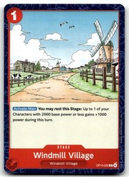 Windmill Village OP13-022 Common Carrying On His Will One Piece TCG